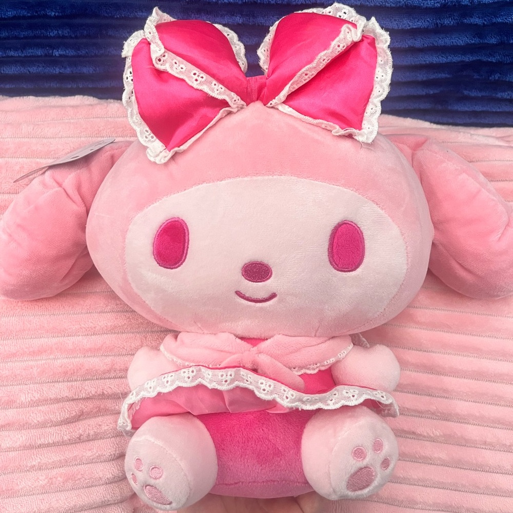 Hello Kitty and Friends My Melody 12” Pink Monochrome Plush